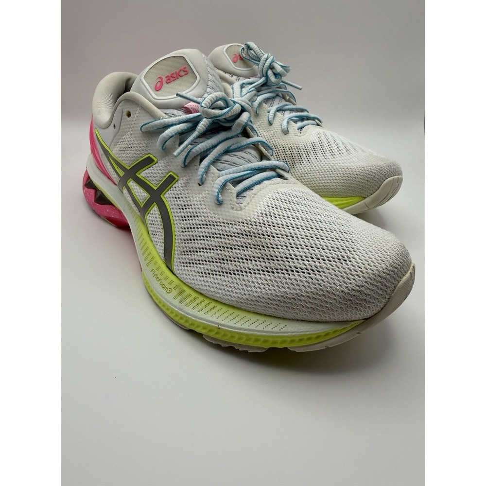 ASICS Gel-Kayano 27 Lite-Show Women's Size 9 Running Shoes White Pink